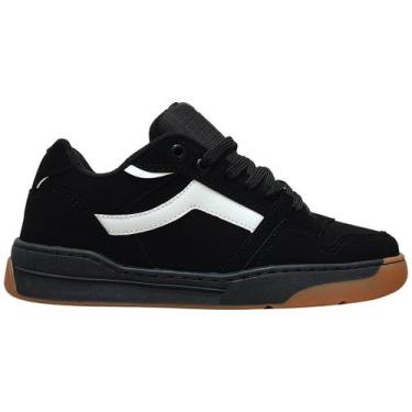 Imagem de Tênis Redikal Skate Estilo Conforto Street Masculino Rkt570, Preto, Br