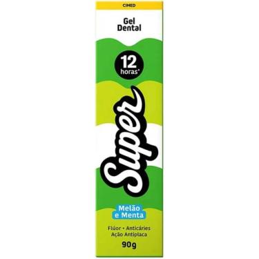 Imagem de Gel Dental Super Melão e Menta 12H 90g Cimed