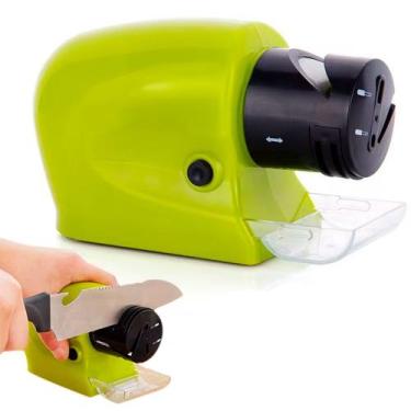 Imagem de Afiador elétrico portátil multifuncional ideal para facas de cozinha -