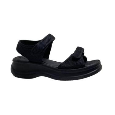 Imagem de Papete Azaleia Feminina 18451 Preto, 38