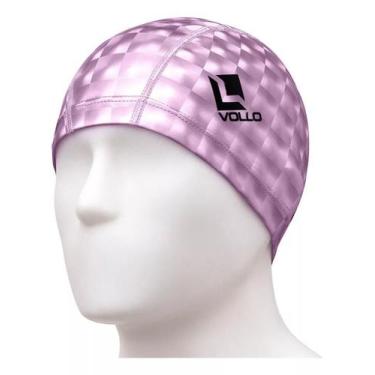 Imagem de Touca de natação - Vollo, Rosa