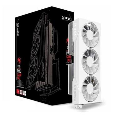 Imagem de Placa de Vídeo XFX RX 9060 XT OC White AMD Radeon, 16GB, GDDR6, 128bit