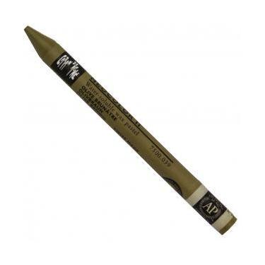 Imagem de Giz Aquarelável Neocolor II Caran DAche 039 Olive Brown - caran d ache