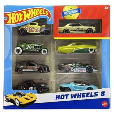 Imagem de Hot Wheels Cars Trucks Set With 8 Pack Mix 8736