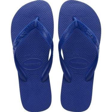 Imagem de Chinelo Havaianas Top FC, Azul naval, 35-36