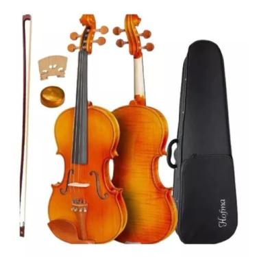 Imagem de Violino Hofma By Eagle 4/4 Hve242 Brilhante Envernizado