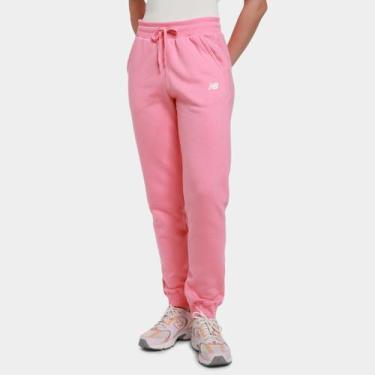 Imagem de Calça New Balance Essentials Basic Feminina, Pink, G