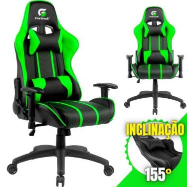 Imagem de Cadeira Gamer Barata Fortrek Black Hawk de material sintético Alto Con