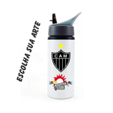 Imagem de Squeeze Alumínio 600 ML - SPORT, Branco