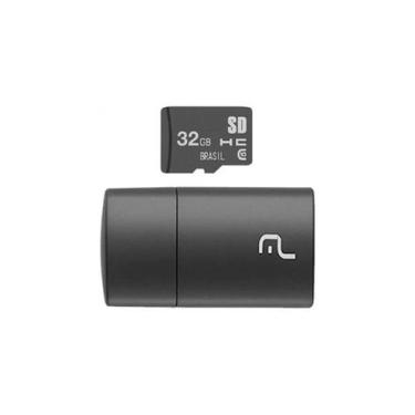 Imagem de Pen Drive 2 em 1 Multilaser Classe 4 Micro Sd 32Gb