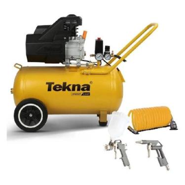 Imagem de Compressor de Ar 2.5hp 50 Litros Cp8550t-1ck3 110V Tekna