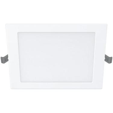 Imagem de Plafon Quadrado Sobrepor 12w Philips Luz Neutra 4000K