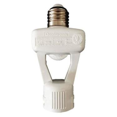 Imagem de Sensor de Presença Microcontrolado E27 com Fotocélula - Qualitronix