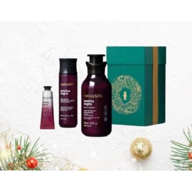 Imagem de Kit Presente Nativa SPA Ameixa Negra (3 itens) O Boticário