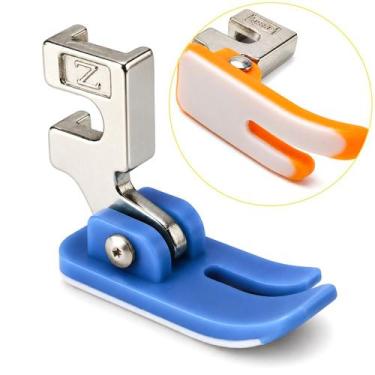 Imagem de 02 Sapata Sapatilha Calcador Reto Deslizante Plástico Teflon - Evolver