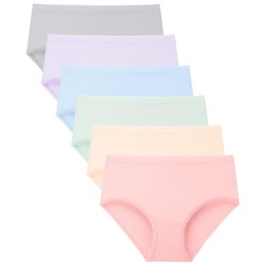 Imagem de Calcinhas BAMBOO COOL para Meninas, Respirável e Absorvente de Umidade
