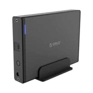 Imagem de Gabinete Externo Para HD SATA De 3.5 Polegadas Com Tampa Removível E A