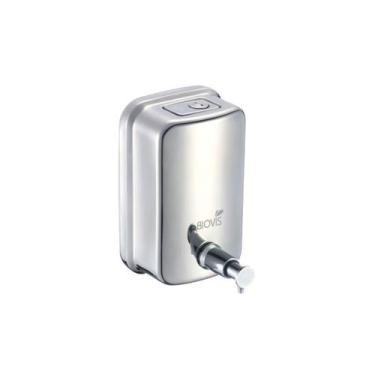 Imagem de Dispenser Sabonete Liquido Alcool Gel Saboneteira Inox 1000 ML Visium 