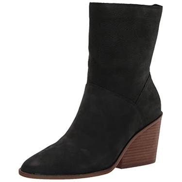 Imagem de Lucky Brand Bota masculina Sarey Ankle Boot, Preto, 10