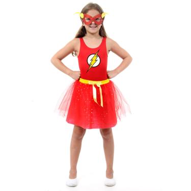 Imagem de Fantasia Infantil Flash Infantil - Dress Up
 M