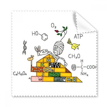 Imagem de Egito Múmia Horus Pano de Limpeza Pirâmide de Química Pano de Limpeza para Limpeza de Tela, 5 peças