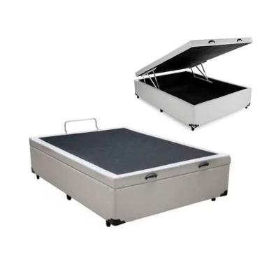 Imagem de  Cama Box com Baú Casal Universal - 188 x 138cm