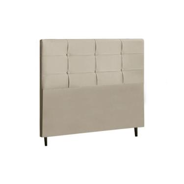 Imagem de Cabeceira Solteiro Jbe Moveis Style 94cm Bege Cama Box 88cm