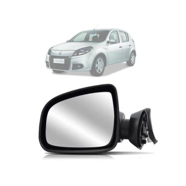 Imagem de Retrovisor Eletrico pintar Renault Logan Duster Sandero 09/... Esquerdo EB671