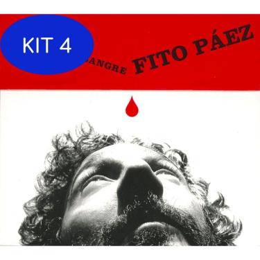 Imagem de Kit 4 Cd Fito Páez Naturaleza Sangre