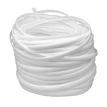 Imagem de Fenteer Kit de Reparo de Vime de Vime 32 M, Material de Reparo de Vime Tecido para Móveis de Jardim Ao Livre, Kit de Reparo de Material de Vime, para, BRANCO, Tamanho real