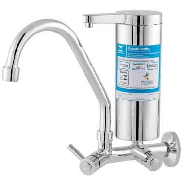 Imagem de Torneira p/ Cozinha Imperatriz C/ filtro 2172 C62 ABS Bica Móvel Cromada 1/4