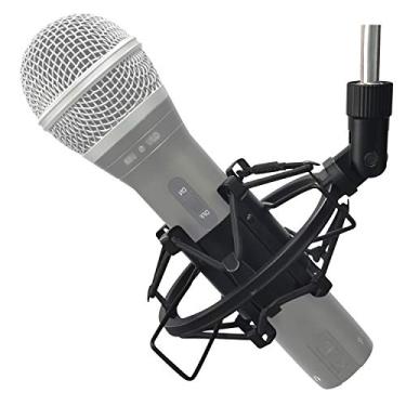 Imagem de Suporte de microfone para microfone Samson Q2U Shure SM58 ATR2100-USB Behringer Xm8500, suporte de clipe de microfone para microfone dinâmico de diâmetro 28 mm-32 mm como AT2005-USB Shure PGA48 PGA58, Boseen