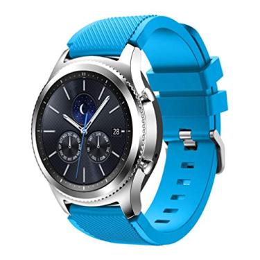 Imagem de Para Samsung Galaxy Watch 4 Banda/Galaxy Watch 5/Pro 45 mm 40 mm 44 mm/Galaxy Watch 4 Classic 46 mm 42 mm/Galaxy Watch 3 Band 41 mm/Active 2/Active, pulseira de silicone 20 mm pulseira de relógio feminina masculina