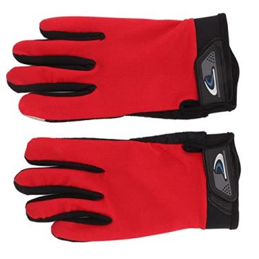 Imagem de Luvas de bicicleta, luvas de equitação Tela sensível ao toque respirável Proteção solar antiderrapante para pesca