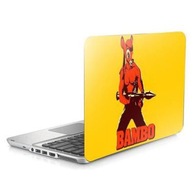 Imagem de Skin Adesivo Protetor Para Notebook 17" Bambo Bambi Rambo B2 - Skin Za