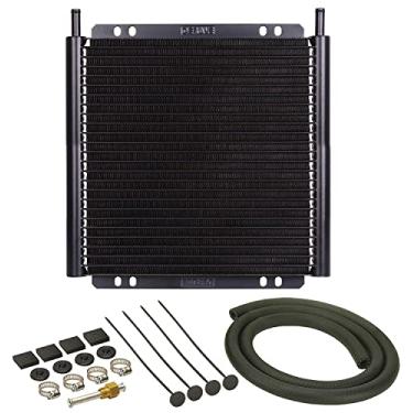 Imagem de Derale Refrigerador de óleo de transmissão de placa e barbatana série 8000 13504, preto