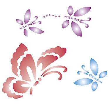 Imagem de Stencil de Acetato para Pintura OPA 14 x 14 cm - 990 Insetos