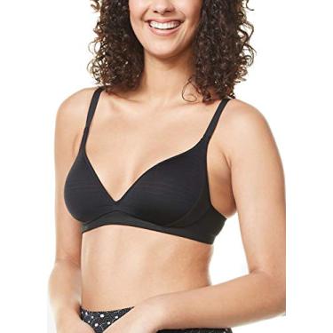 Imagem de Warner's Sutiã feminino Cloud 9 sem aro com suporte interno, Preto, 38D