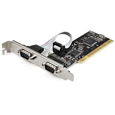 Imagem de StarTech. com cartão combo paralelo serial PCI com duas portas serial RS232 (DB9) e 1 porta LPT paralela (DB25) - cartão adaptador PCI - controlador de cartão de expansão PCI - PCI para cartão de impressora (PCI2S1P2)