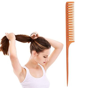 Imagem de Pente De Destaque Para Coloração De Cabelo De Separação De Cabelo Pente Para Tingimento De Cabelo, Pente De Destaque Para Tapetes De Destaque, Micro Trança [01]