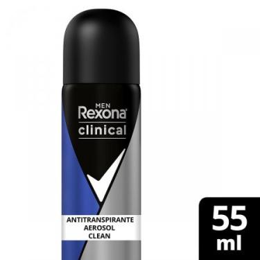 Kit 3 Desodorante Masculino Rexona Clinical Aerosol 150ml no Shoptime