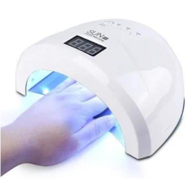 Imagem de Cabine de unha Estufa Sun 1s One Leds Uv 48w de Unha Polygel