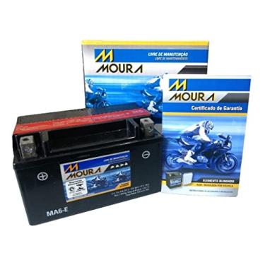 Imagem de Bateria Ma6-Ei 6ah Shineray Gy 150 Burgman 125 Nxc 125 Moura