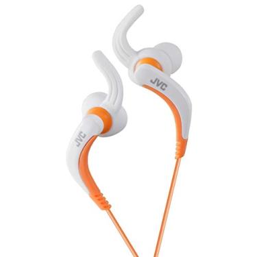 Imagem de JVC HAETX30W Fones de ouvido Extreme Fitness, branco/laranja