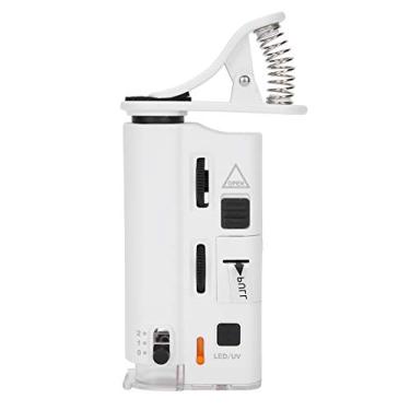 Imagem de Microscópio 60X‑100X, Lupa, Clipe para Smartphone para Verificação de Moeda, Fornecendo Uma Visão Mais Clara