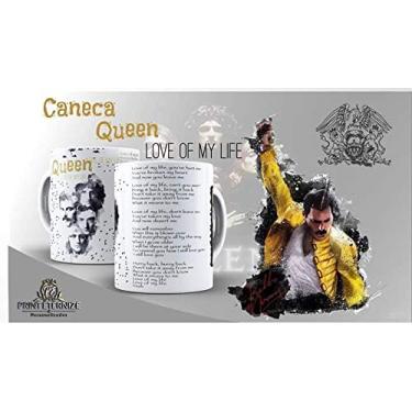 Imagem de Caneca Personalizada Banda Queen Musica Love Of My Life
