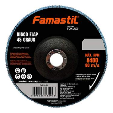 Imagem de Famastil Disco Flap 45 Graus - Metal 7'' X 120G