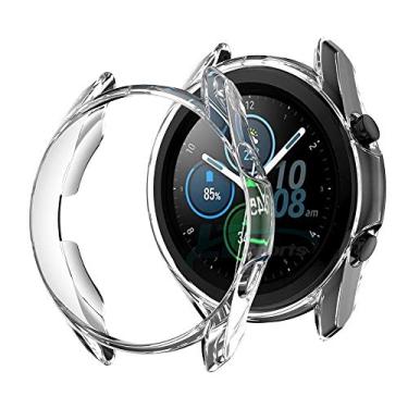 Imagem de Capa Protetora Bumper Case compatível com Samsung Galaxy Watch 3 45mm - Marca LTimports (Transparente)