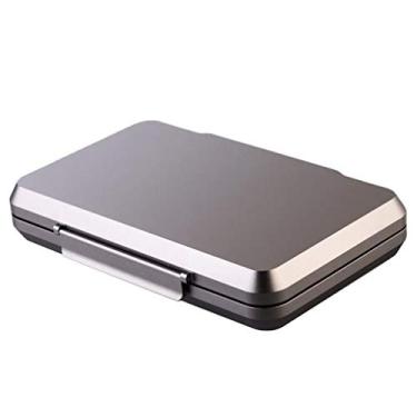 Imagem de Caixa de umidificador portátil para charutos à prova d'água, estojo para charutos de viagem, forro de madeira de cedro, caixa umidificadora de charutos leve à prova de poeira, caixa de armazenamento para 5 charutos - Ótimo presente para homens