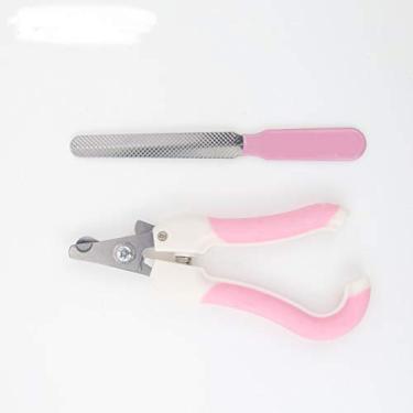 Imagem de xiaomin Cortador de unhas para animais de estimação, com proteção de segurança e trava para animais de estimação | Aço inoxidável, lâminas afiadas de barbear – alças resistentes antiderrapantes